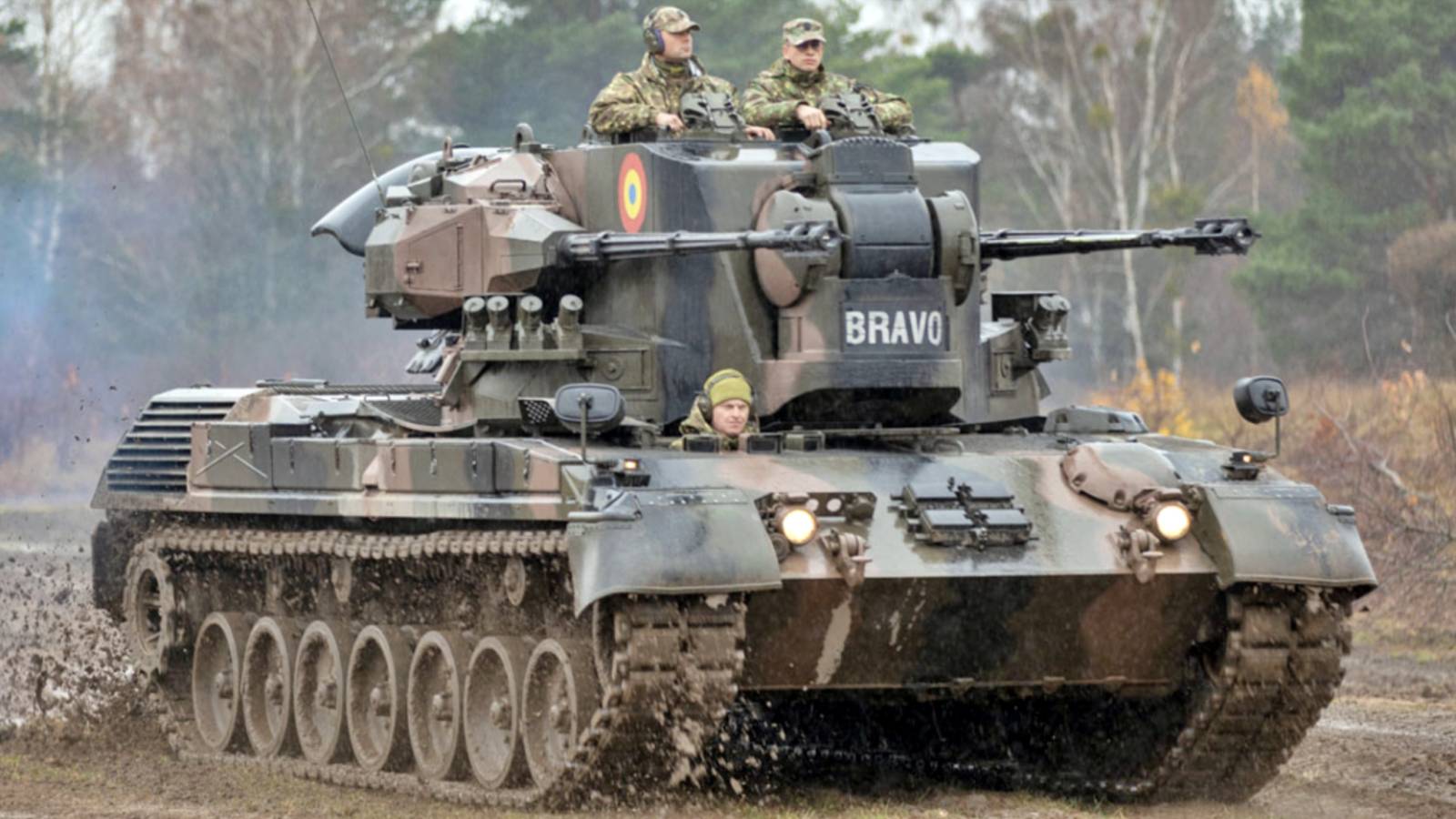 Germania a Livrat Primele Sisteme de Aparare Antiaeriana Gepard in Ucraina