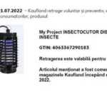Kaufland Información urgente al cliente Producto peligroso Almacenes de electrocución retirados