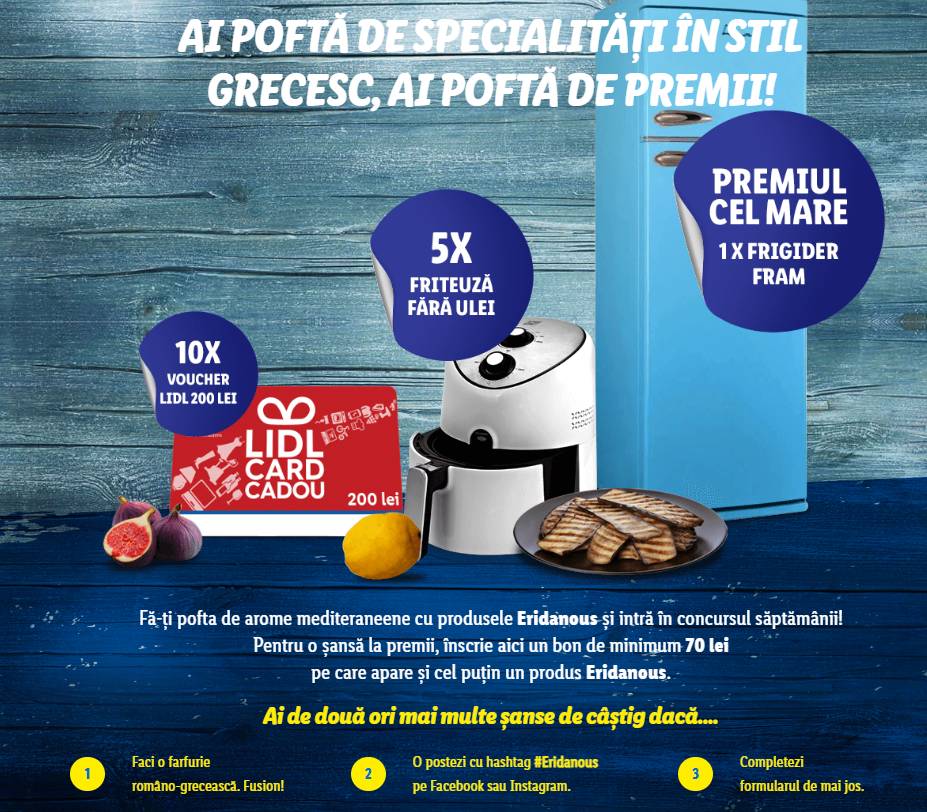 LIDL Romania Official Decision FREE This Week for Greek Customers