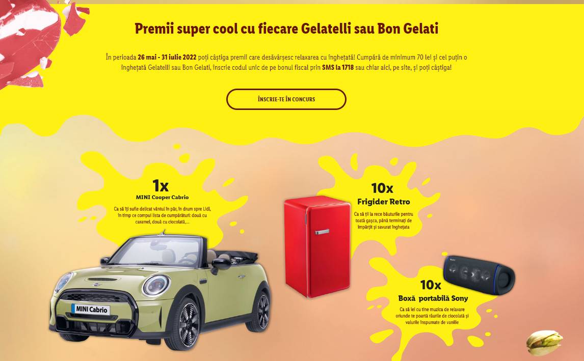 LIDL Romania Ofera Gratuit Cateva Zile Clientilor Romani mini cooper