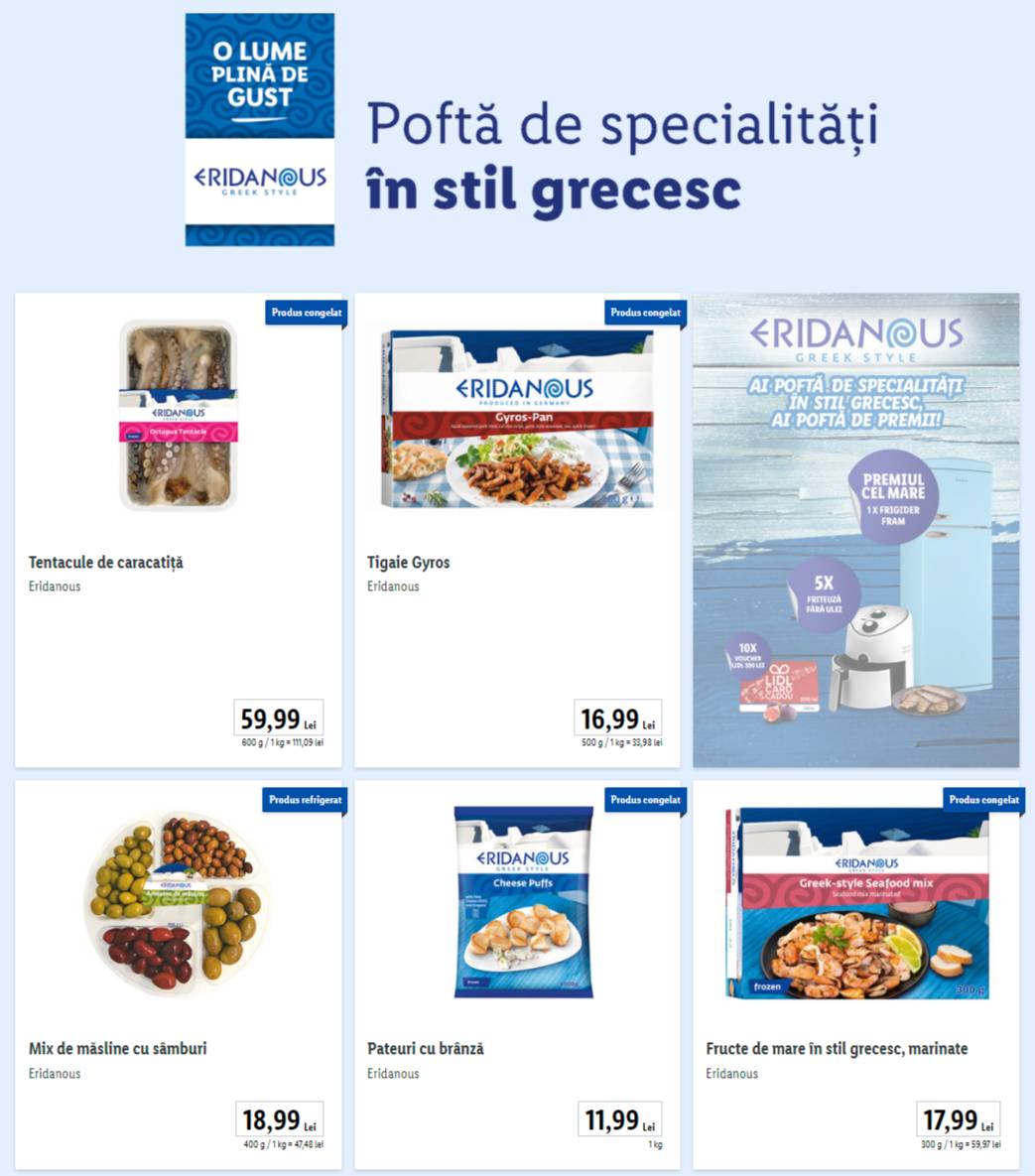 LIDL Romania Vestile Clienti Schimbari Anuntat Magazine produse grecesti