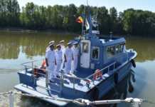Marinarii Militari au o Noua Ambarcatiune Rapida de Interventie pe Dunare Marinarii Militari Noua Ambarcatiune Rapida Interventie Dunare