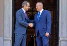 Nicolae Ciuca s-a intalnit cu prim-ministrul Greciei, Kyriakos Mitsotakis, la Atena Nicolae Ciuca intalnit prim-ministrul Greciei Kyriakos Mitsotakis Atena