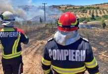 I vigili del fuoco rumeni hanno partecipato alla prima missione antincendio in Grecia