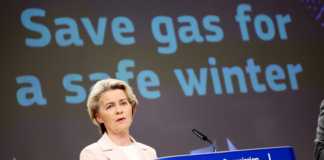 Ursula von der Leyen exige ahorro de gas acusa a Rusia de chantaje