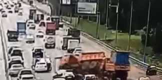 VIDEO Accident Lant Provocat Roata Sarita Masini