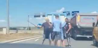 VIDEO Bataie Trafic Levierul Aproape Aeroportul Sibiu