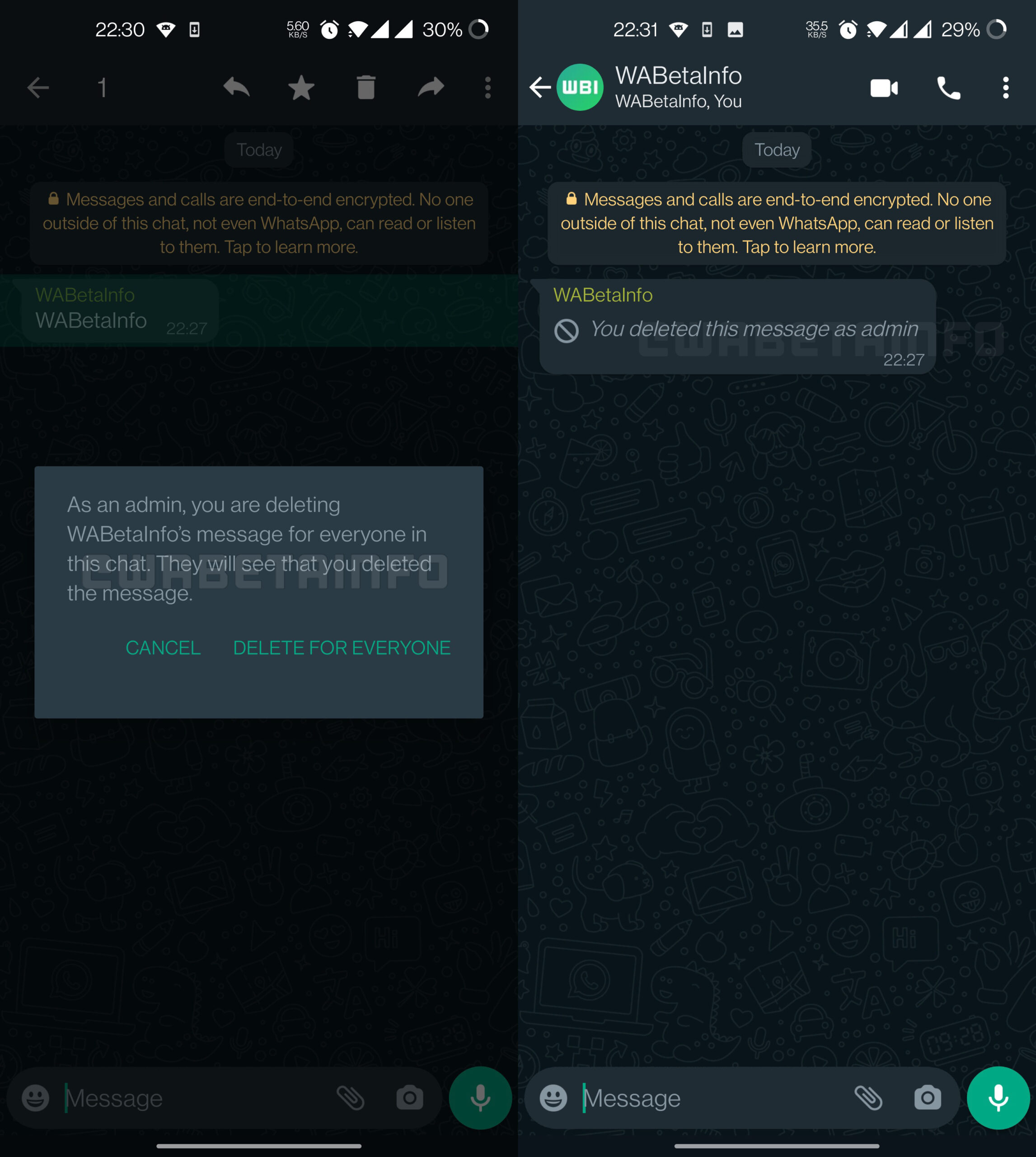 WhatsApp ofera Control mare Oamenilor Schimbarea Majora iPhone Android moderare conversatii
