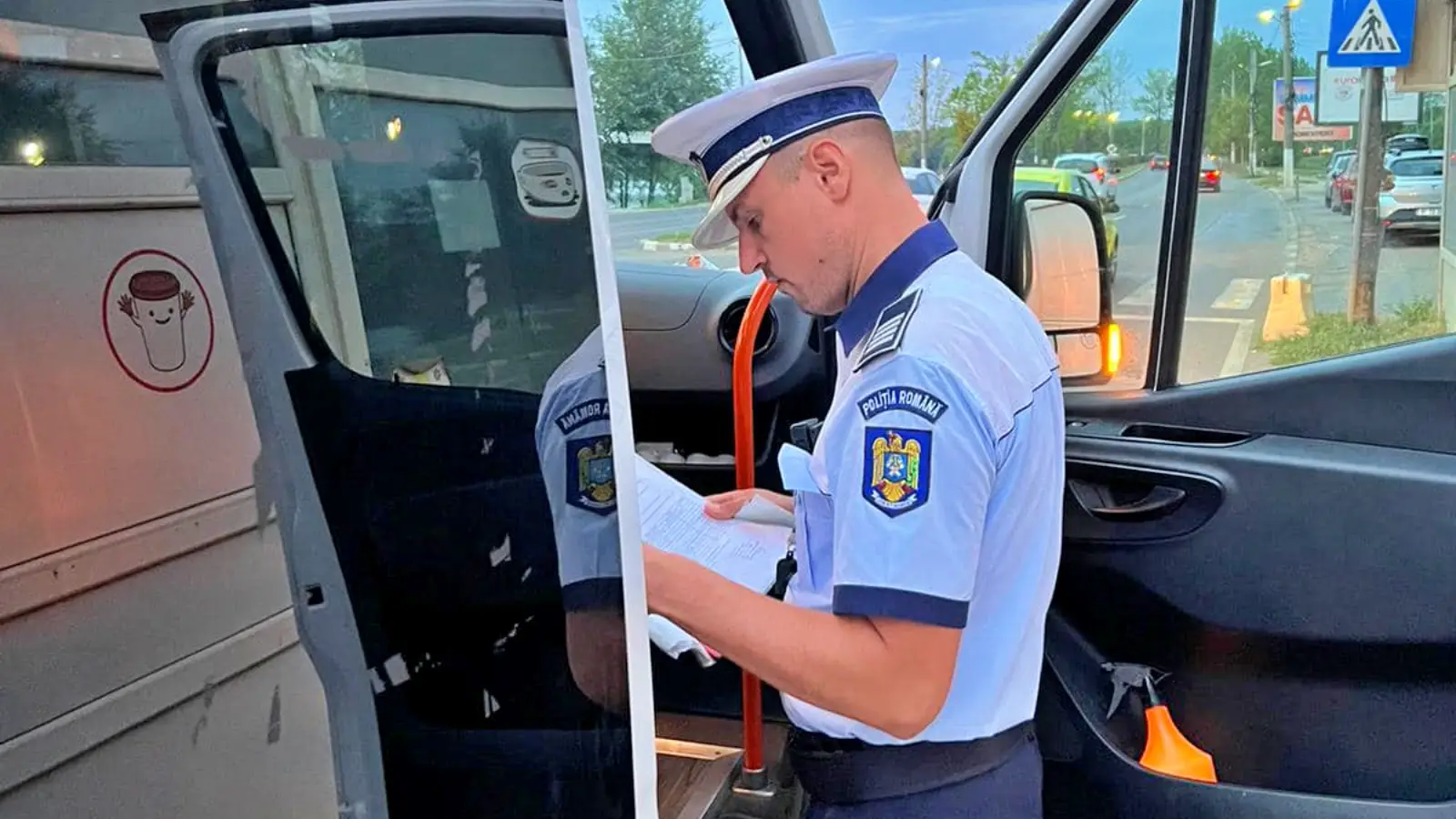 Åtgärder för kontroll av persontransporter som utförs av den rumänska polisen