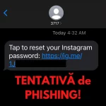 DNSC warnt Rumänen vor Diebstahl von Instagram-Phishing-Konten