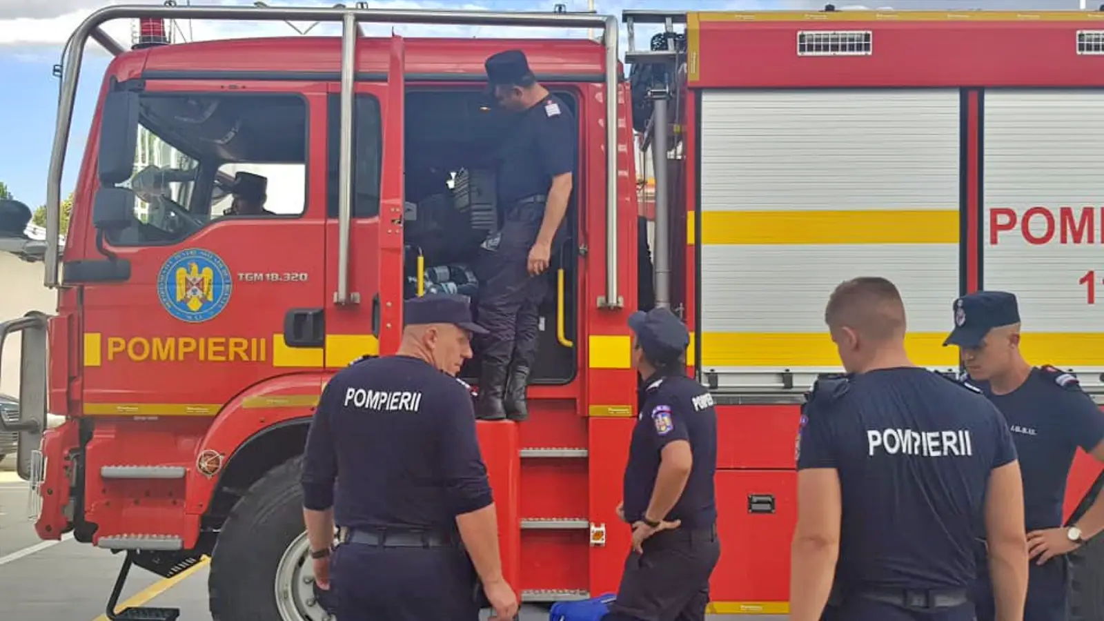 DSU Romania Anunta Ajutor pentru Franta in Lupta cu Incendiile de Padure