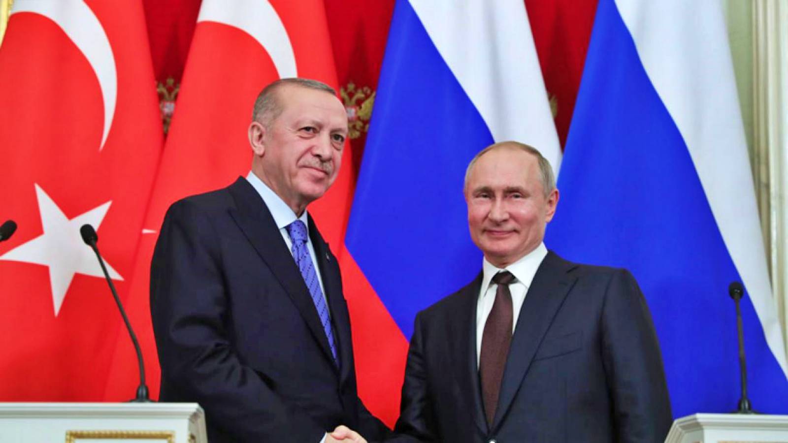 Erdogan og Putin diskuterer krigen i Ukraine i Sochi