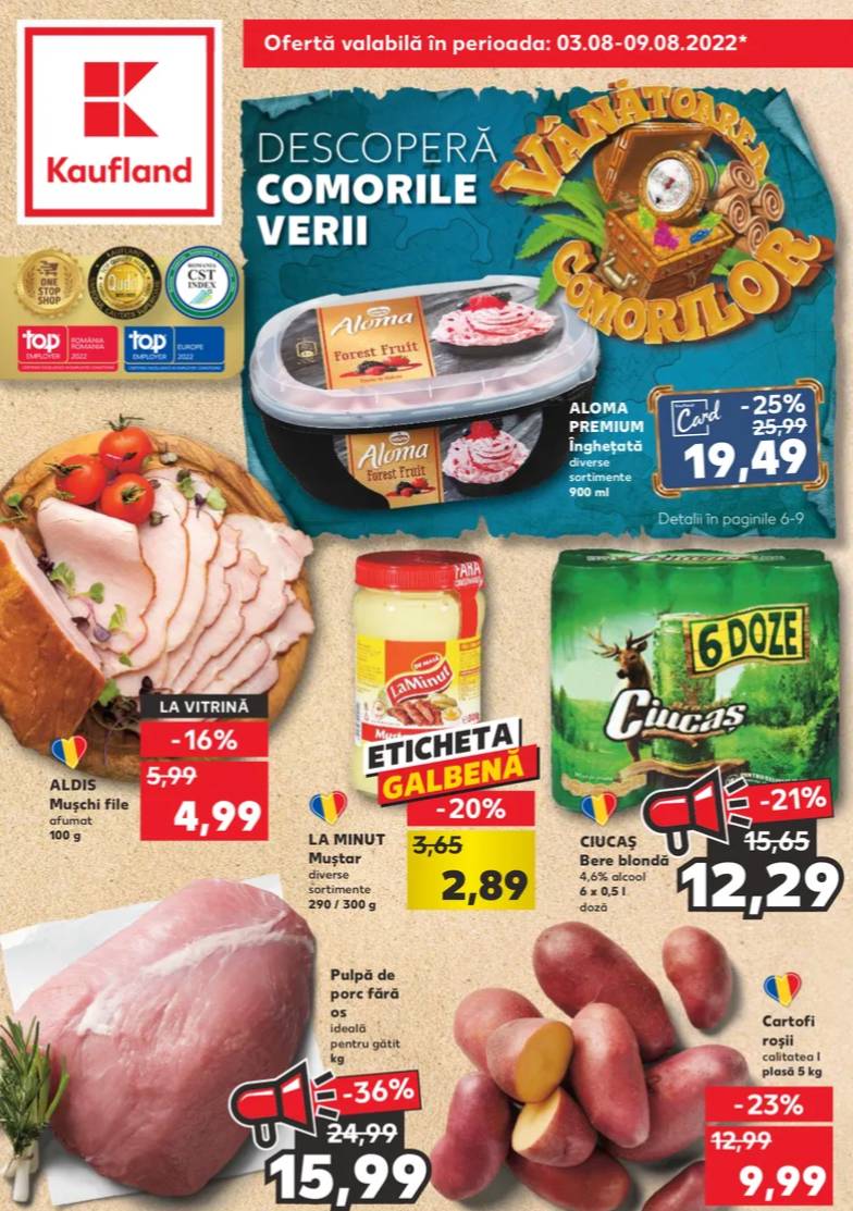 Kaufland gibt Änderungen im Katalog „Decided Customers Rumänien“ bekannt