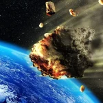 Die NASA warnt davor, dass sich heute vier Asteroiden der Erde nähern