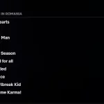 Netflix TOP 10 Filme Romania August