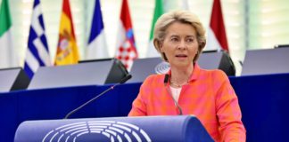 Ursula von der Leyen The European Union will never recognize the annexation of Crimea