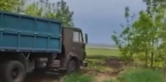 DRAMATISCHE VIDEO, De Russische soldaat die werd gedood door een antitankmijn