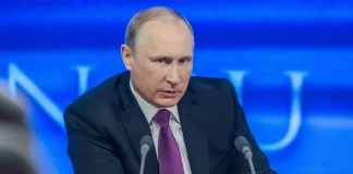 Vladimir Putin anklagar USA för att förvandla ukrainare till kanonmat