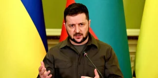 Volodymyr Zelensky meddeler, hvor mange mennesker der nu forsvarer Ukraine mod Rusland