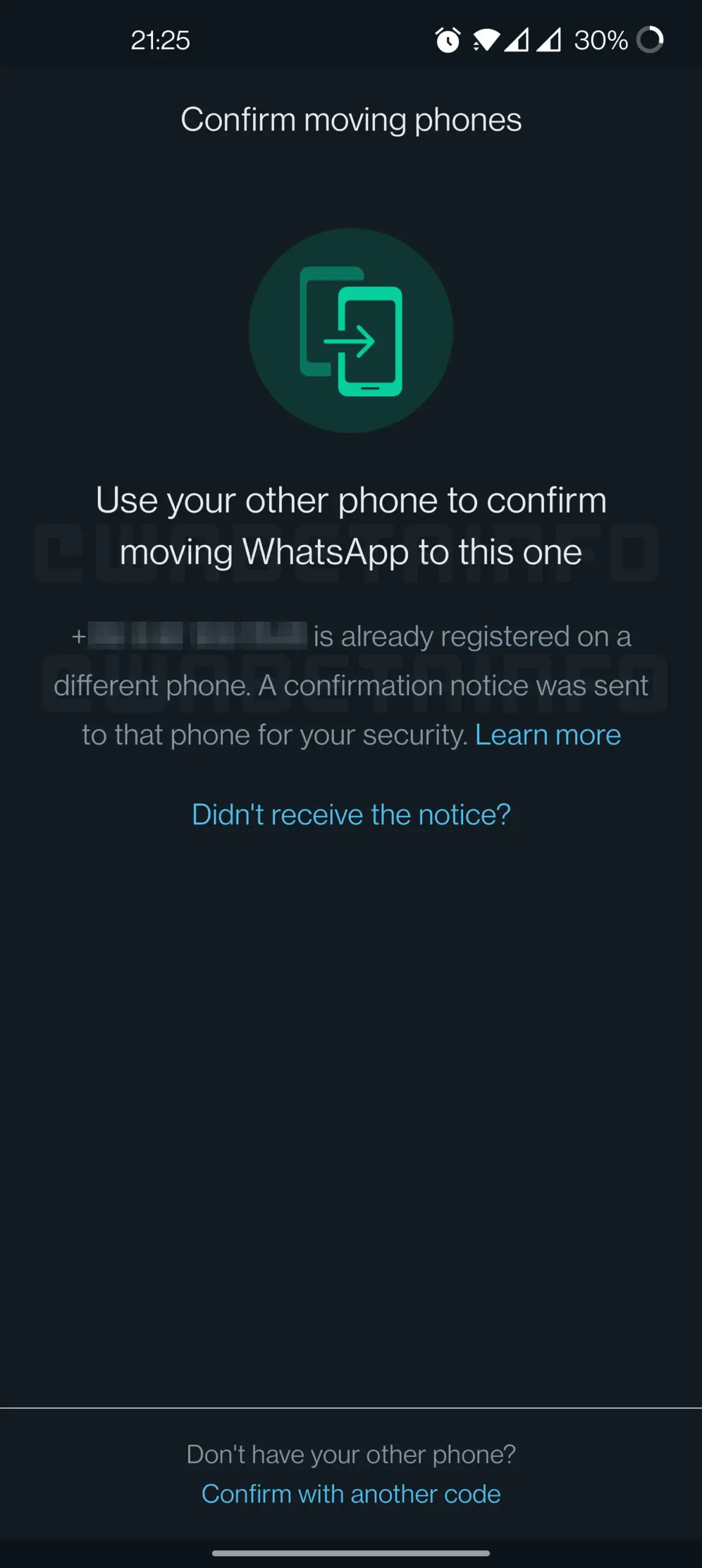 WhatsApp doet GEFORCEERD Wijzig de login van de iPhone Android-telefoons