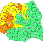 Alerte Meteorologice ULTIMA ORA ANM Romania Intreaga harta