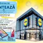 LIDL Romania Gratuit 100 Carduri Cumparaturi 100 LEI Telefoane Samsung promotie