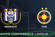 ANDERLECHT – FCSB LIVE PRO ARENA UEFA Conference League