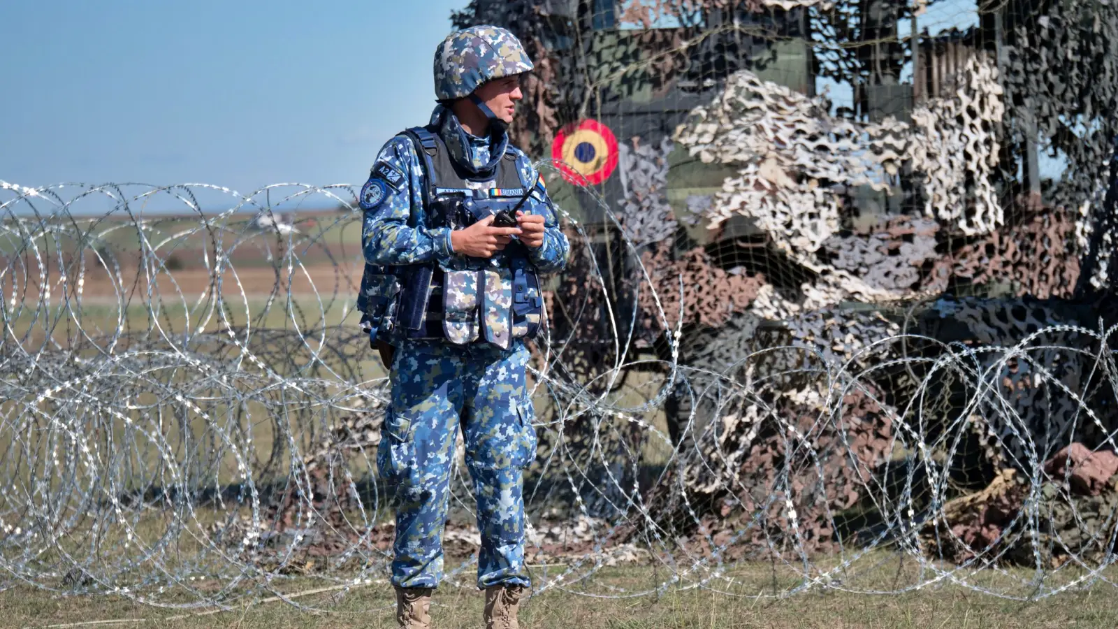 Armata Romana isi Continua Pregatirile in Capu Midia din Romania