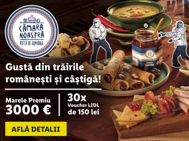 LIDL Romana Inca GRATUIT Zeci Vouchere 3.000 Euro Clientilor camara noastra