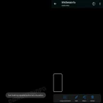 WhatsApp tworzy zrzuty ekranu blokady SECRET Major Change na telefonie iPhone z systemem Android