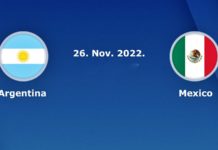 ARGENTINA – MEXICO TVR 1 LIVE MATCH FODBOLD VERDENSMÆSTERSKABET 2022 QATAR