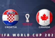 CROAZIA – CANADA TVR 1 LIVE MATCH CAMPIONATO DEL MONDO DEL QATAR 2022