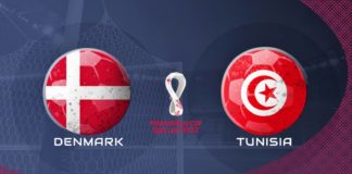 DANMARK - TUNISIEN TVR 1 LIVE MATCH VM 2022 QATAR