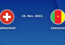 ZWITSERLAND – KAMEROEN LIVE TVR 1 WERELDKAMPIOENSCHAP VOETBAL 2022 QATAR