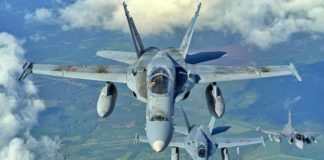 Fortele Aeriene Romane au Interceptat un Avion in Urma unei Alerte cu Bomba