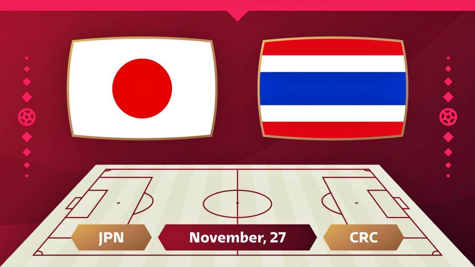 JAPAN – COSTA RICA LIVE TVR 1 WORLD CHAMPIONSHIP 2022 QATAR