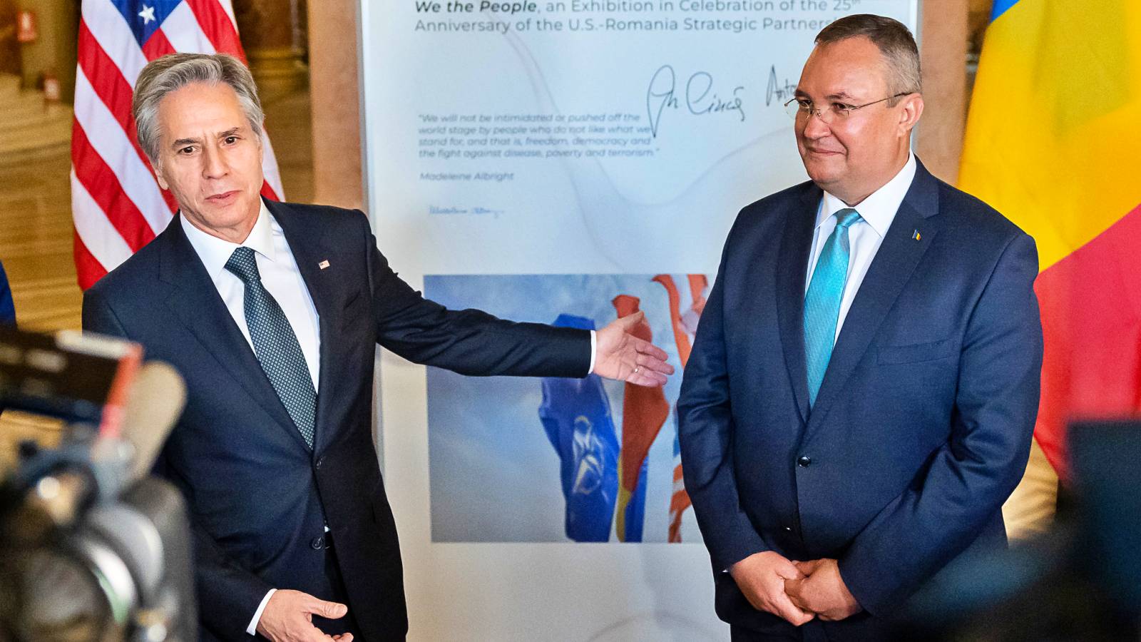 Nicolae Ciuca anunta Consolidarea si Extinderea Parteneriatului cu SUA