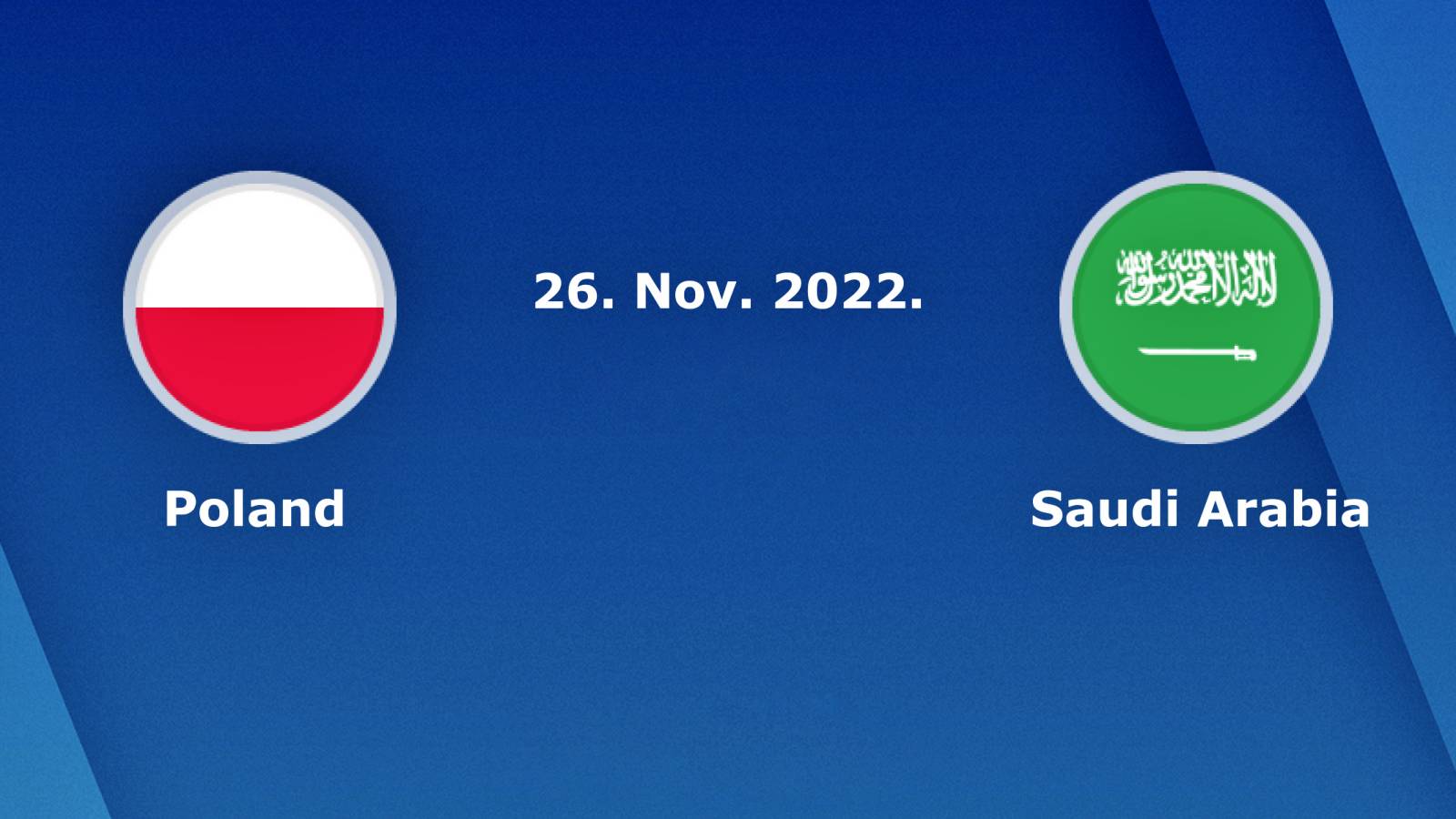 POLAND - SAUDI ARABIA TVR 1 LIVE QATAR WORLD CHAMPIONSHIP