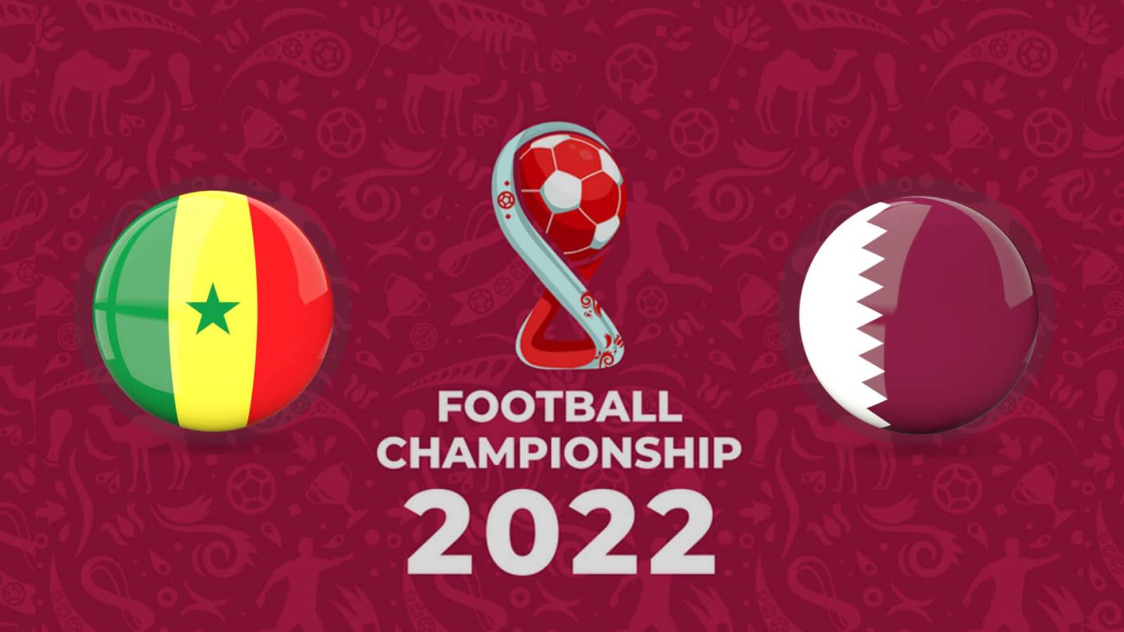 QATAR – SÉNÉGAL TVR 1 LIVE Match 2022 CHAMPIONNAT DU MONDE DU QATAR