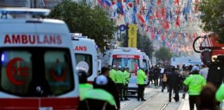 VIDEO Momentul EXPLOZIEI langa Piata Taksim Istanbul