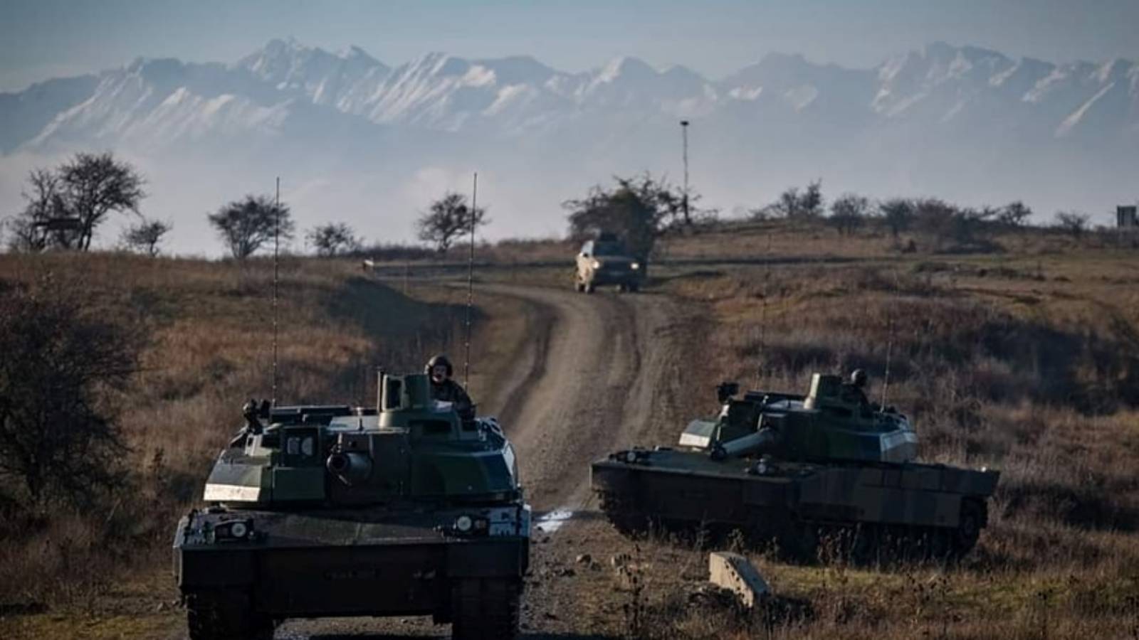Les chars BLACK SCORPIONS Leclerc ont participé aux exercices de l'OTAN en Roumanie