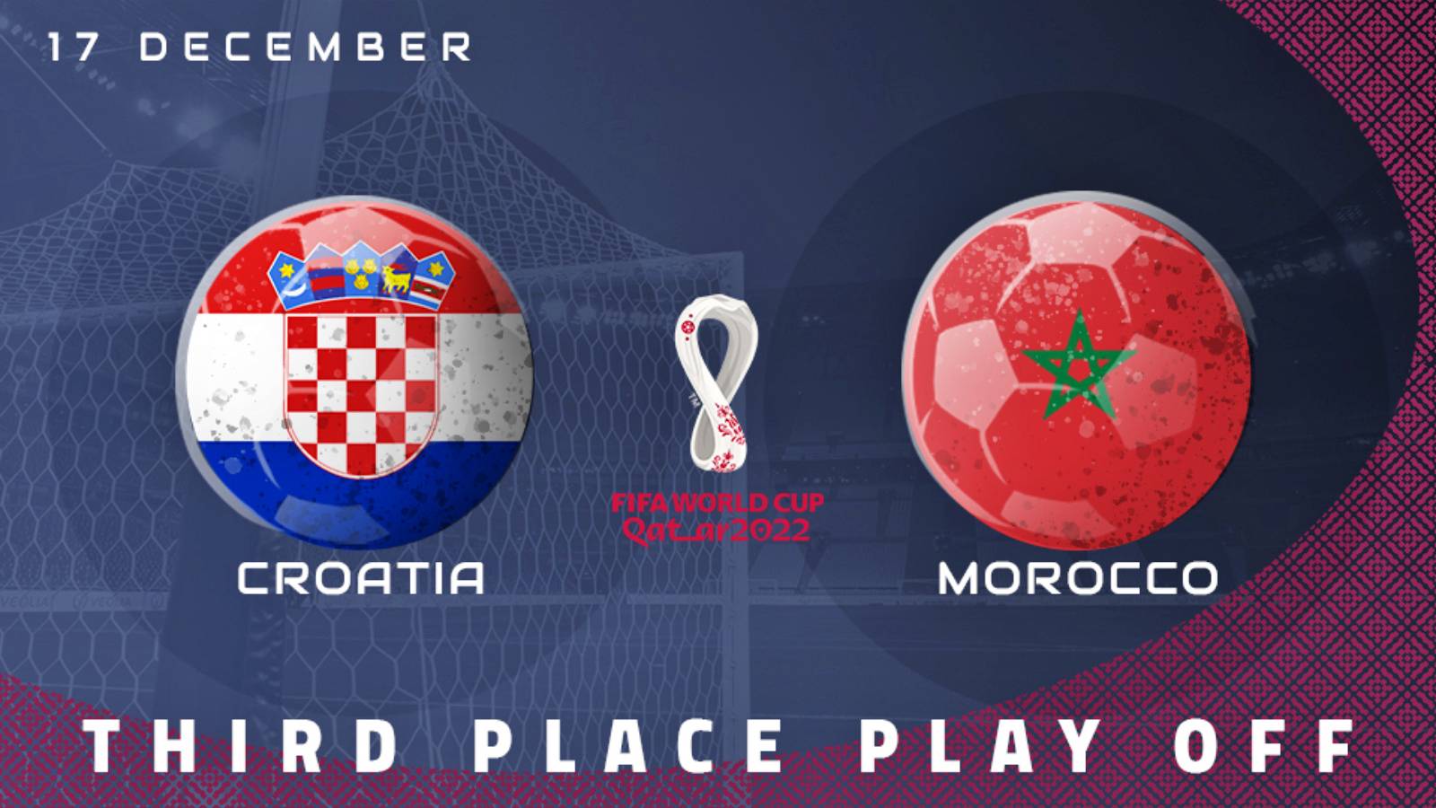 KROATIEN - MAROCKO LIVE TVR 1 VM 2022 QATAR