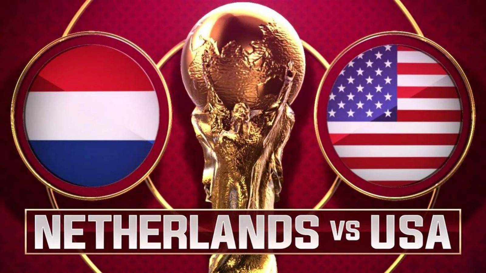 NEDERLAND - USA LIVE TVR 1 OPTIMI WERELDKAMPIOENSCHAP 2022 QATAR