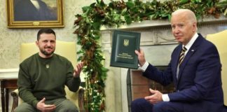 Volodimir Zelenski a fost Primit la Casa Alba de Presedintele SUA, Joe Biden