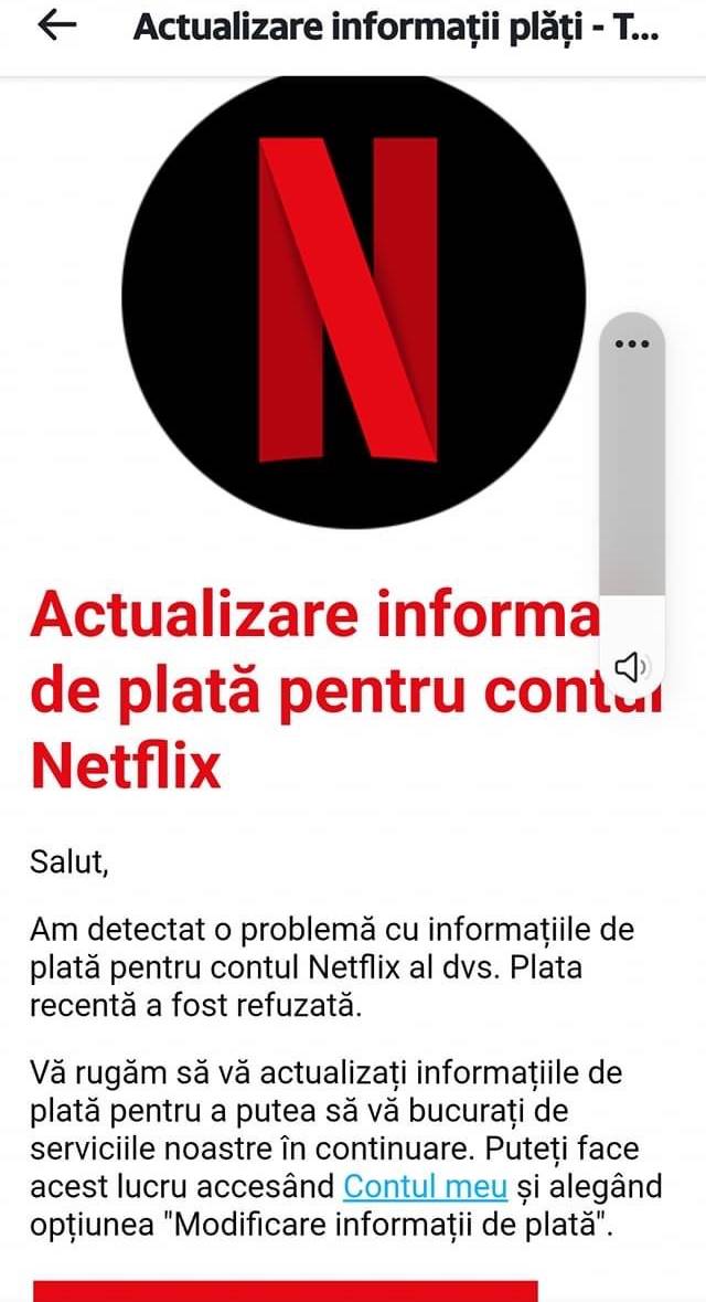 AVERTIZARE Netflix Vizeaza MILIOANE Romani Tara frauda