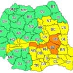 Meteorologische Warnungen CODE ORANGE ANM LETZTES MAL Rumänien 27. Januar