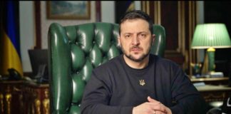 Volodymyr Zelensky taler om Ukrainehjælp, nye russiske angreb