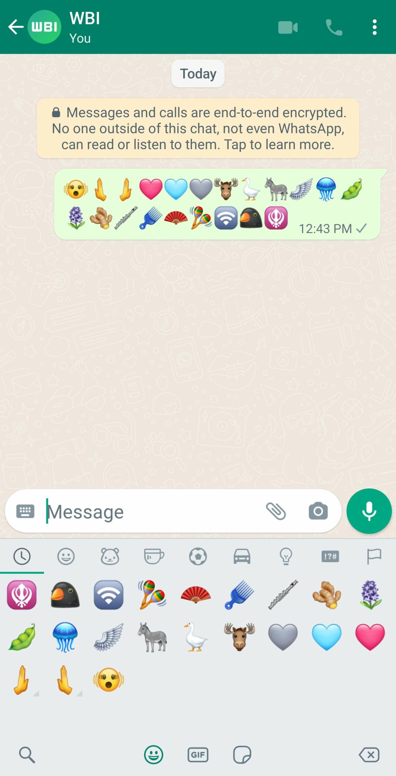 2 SECRETE WhatsApp Dezvaluite Inainte Lansarea iPhone Android 21 emoji