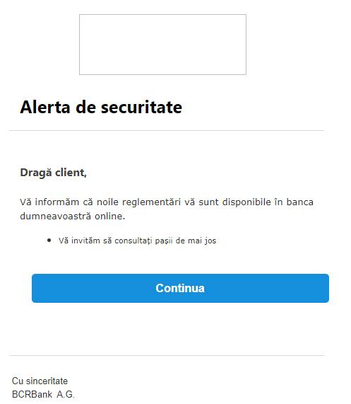 ALERTA BCR Romania Extrem IMPORTANTA Toti Clientii Romani securitate