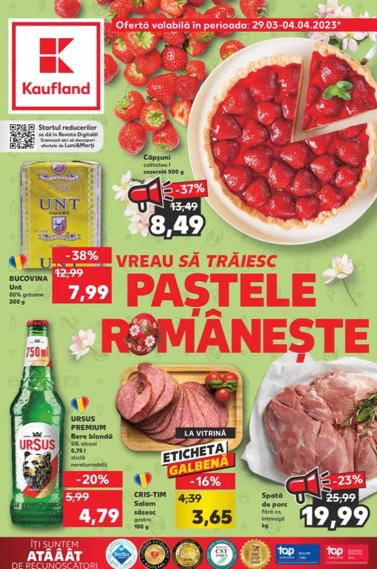 Decisiones de Kaufland Cambios IMPORTANTES Rumania almacena pasta rumana